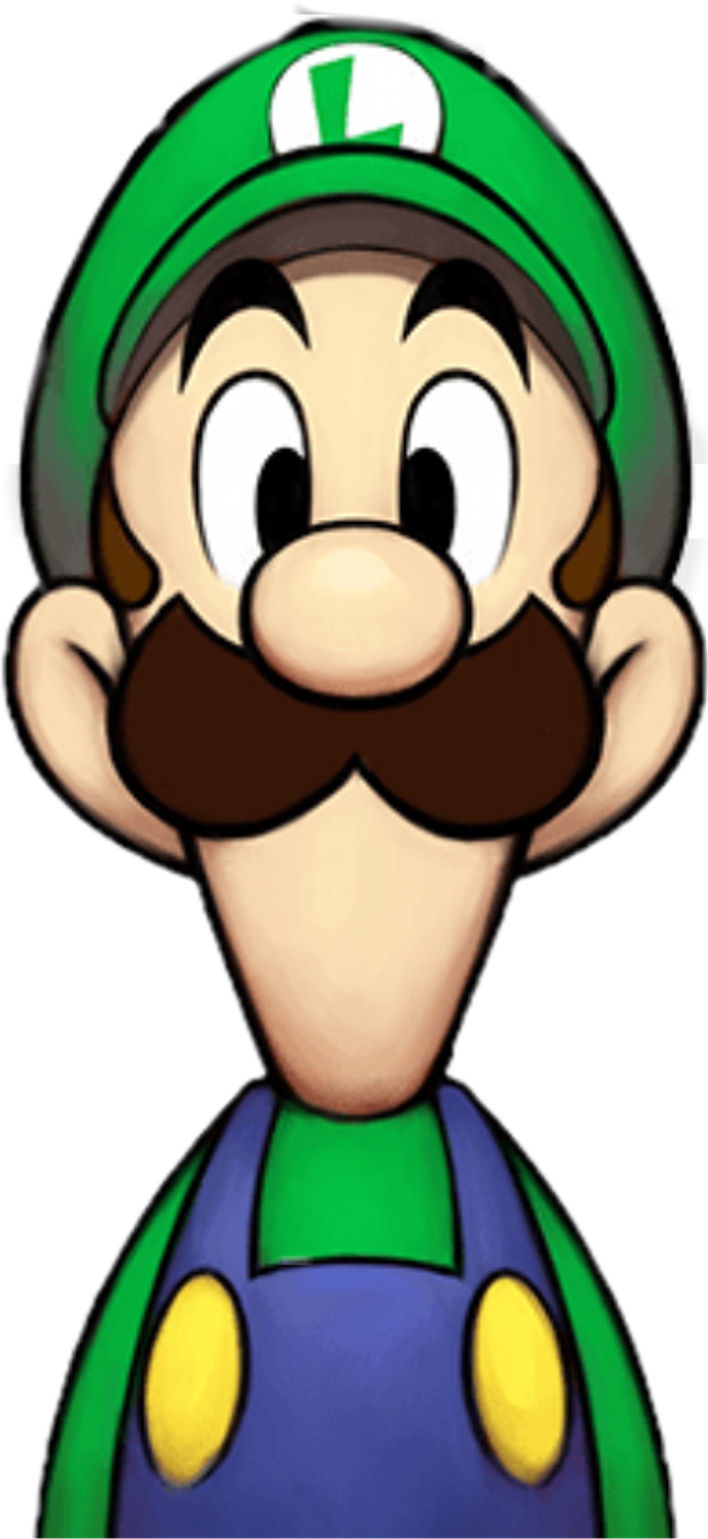 Luigi Freetoedit - Nintendo Mario And Luigi Superstar Saga Plus Bowser's (240x521), Png Download