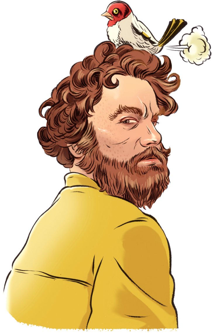 Zach-galifianakis - Comedian (768x1150), Png Download