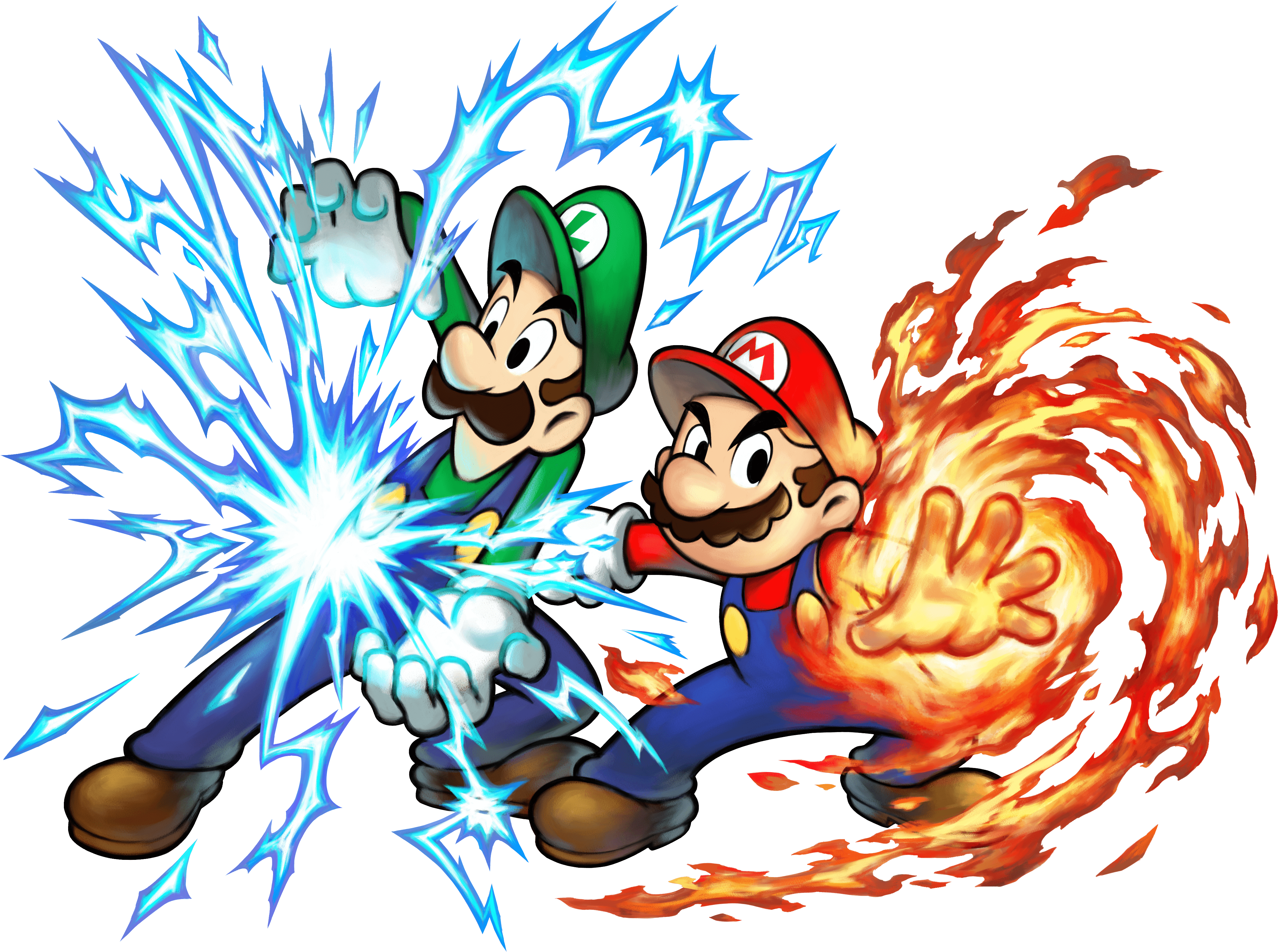 Mario & Luigi - Mario Y Luigi Super Star Saga Bowser Minions (5000x3862), Png Download