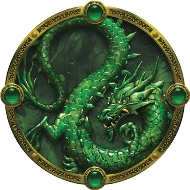 L5r Dragon Clan (375x376), Png Download