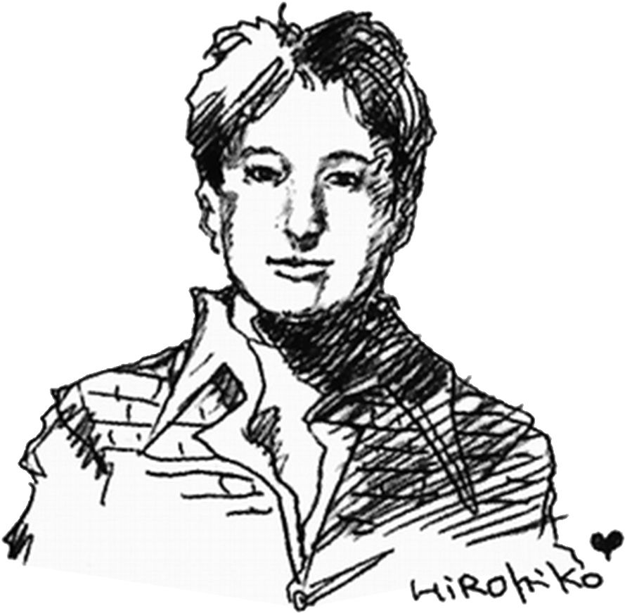 Happy Birthday To The Creator Of Jojo\s Bizarre Adventure - Hirohiko Araki Draw Style (900x900), Png Download