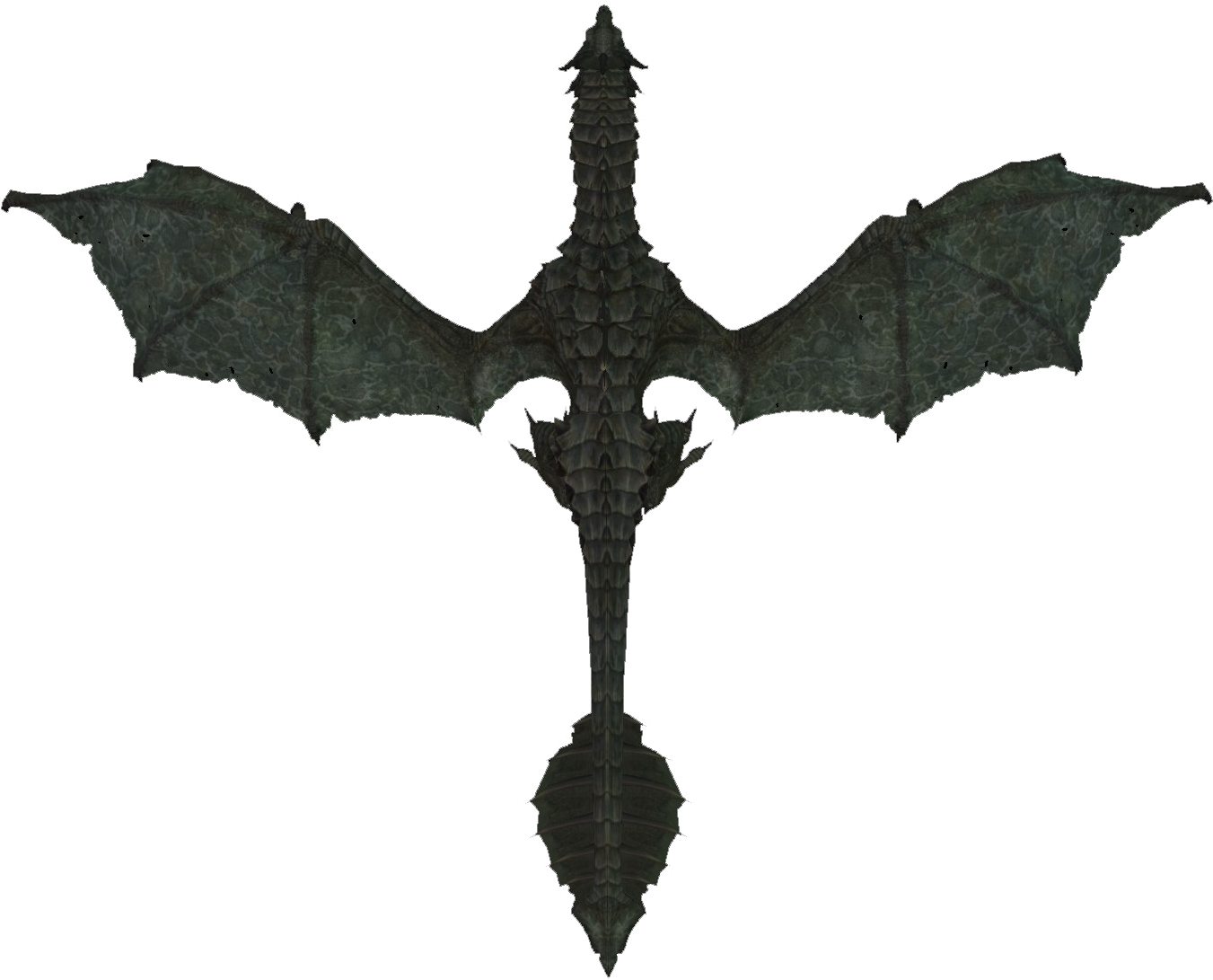 Blood Dragon - Dragon Sprite Top Down (1350x1350), Png Download