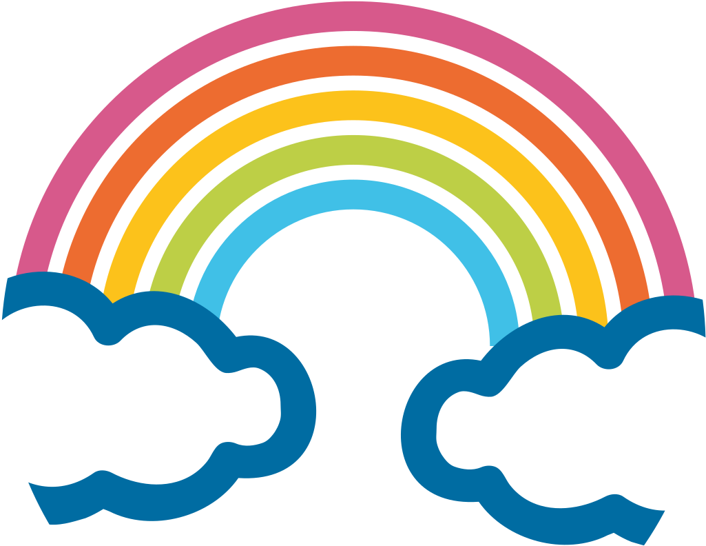 File - Emoji U1f308 - Svg - Google Rainbow Emoji (1024x1024), Png Download