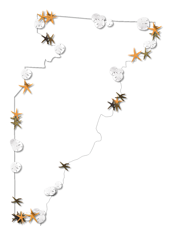 A Map Of Jefferson With A Thin Black Outline, Inner - Illustration (548x768), Png Download