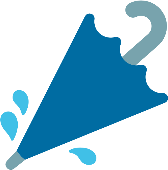 File - Emoji U1f302 - Svg - Umbrella Symbol (600x600), Png Download
