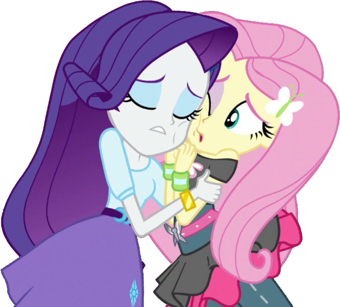 Thebarsection, Butterfly, Clothes, Dance Magic, Equestria - Rarity Hug Equestria Girl (1143x1024), Png Download