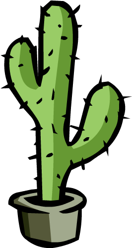 Image - Large Cactus - Png - Club Penguin Wiki - The - Cactus Png (591x591), Png Download