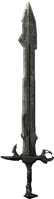 Weapons To Go With Dragonscale Armor - Ancient Nord Sword Skyrim Prop (670x670), Png Download