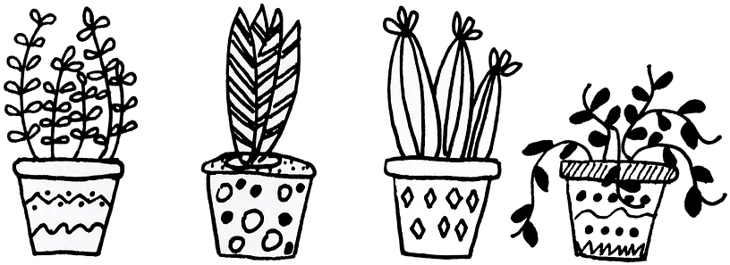 About The Aro - Cactus Png Black And White (960x351), Png Download