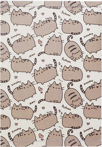 Slim Passport Cover - Notebook Journal : Pusheen: Pocket Notebook Journal (938x720), Png Download