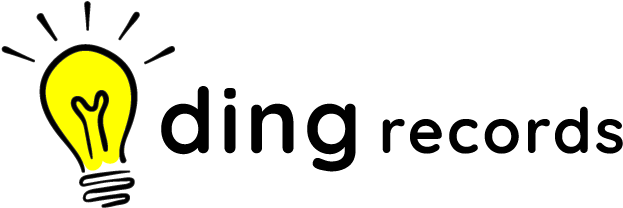 Baby Blue Aura - Ding! Records (688x273), Png Download