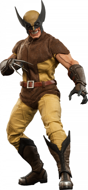 Wolverine 1/6th Scale Action Figure - Wolverine Action Figure 2016 (300x644), Png Download