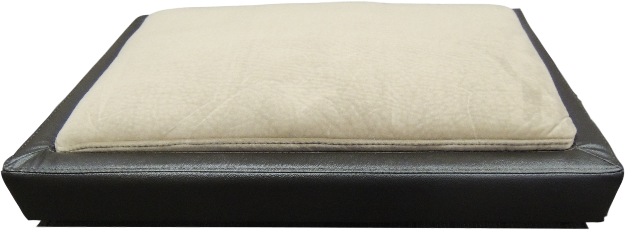 Leather Dog Bed - Leather Dog Bed Uk (2365x1773), Png Download
