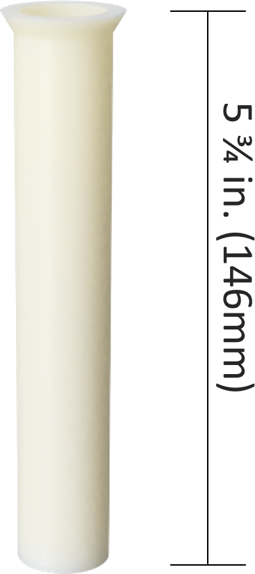 Splash Guard 250ml - Monochrome (367x824), Png Download