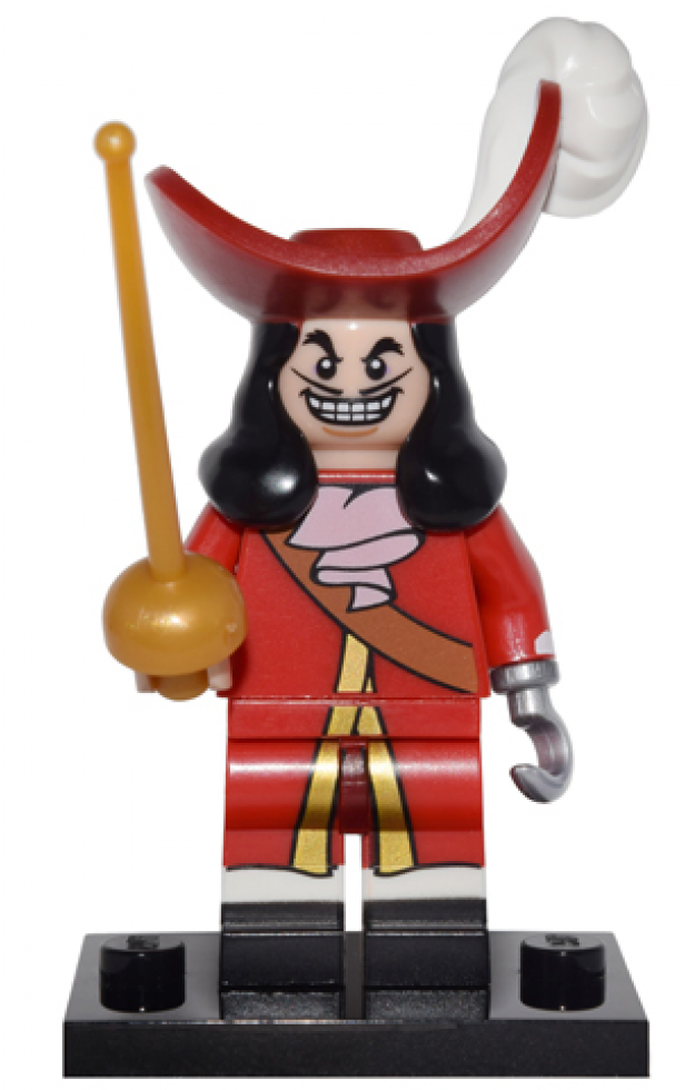 Lego Minifigures Disney Captain Hook (980x980), Png Download
