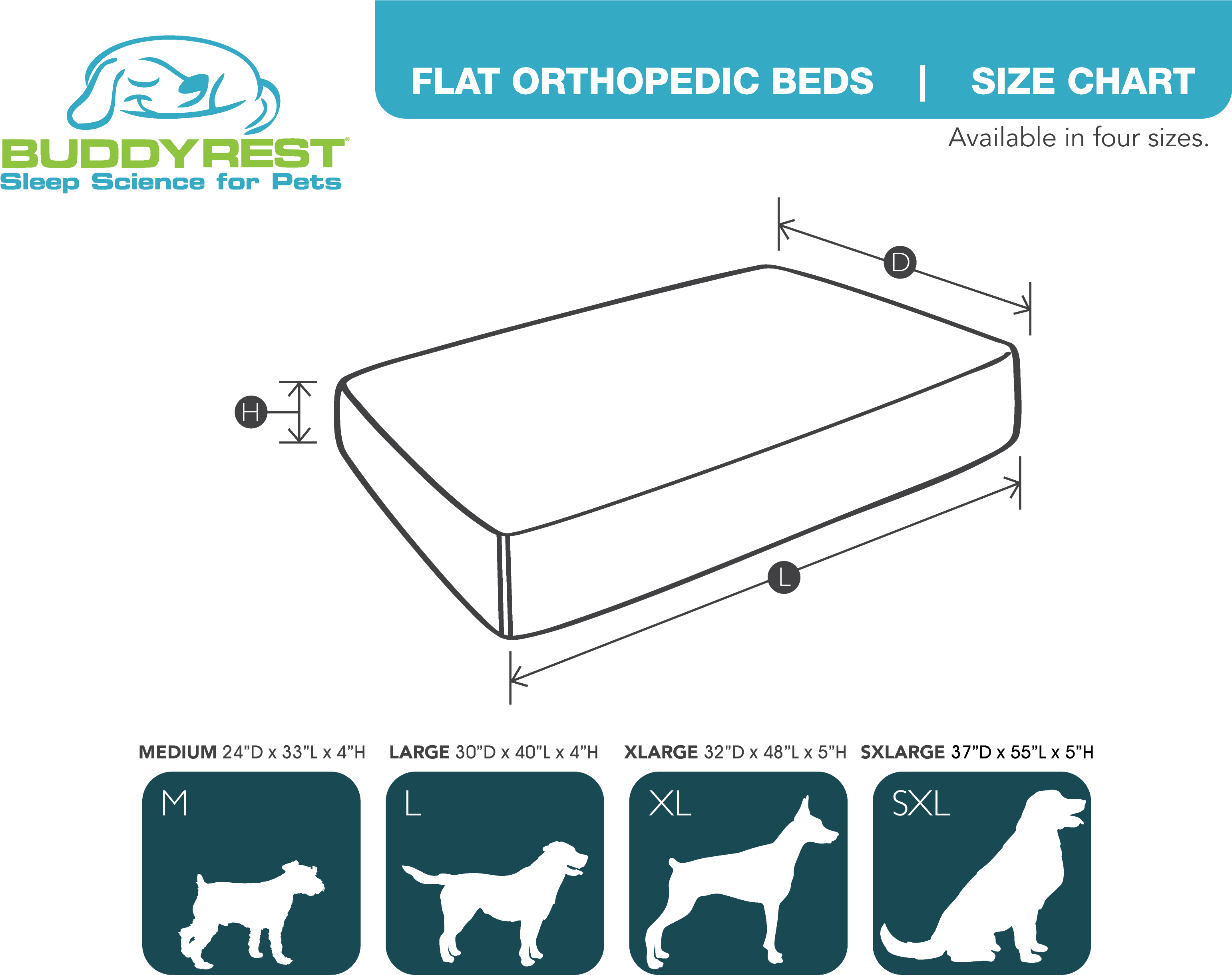 Buddyrest Crown Supreme Orthopedic Dog Bed (3300x2550), Png Download