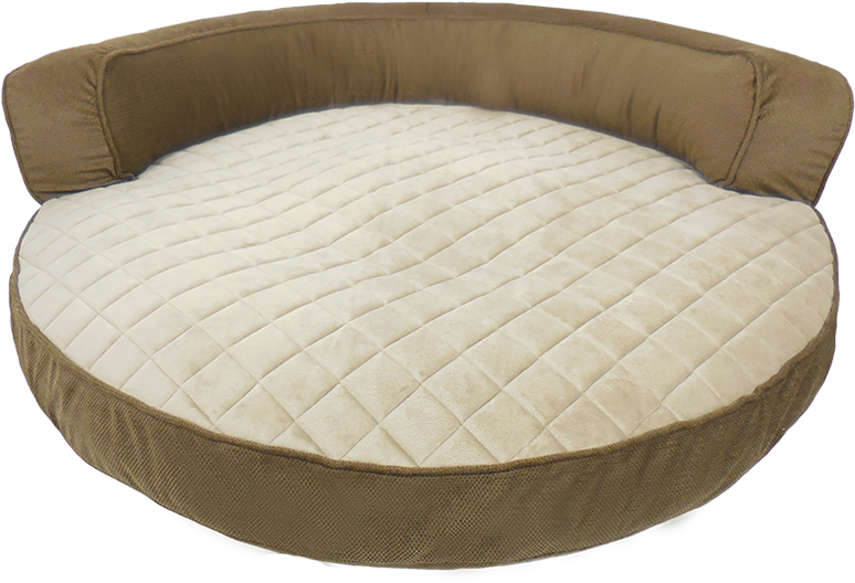 Duke Orthopedic Memory Foam Circular Day Bed - Daybed (800x800), Png Download