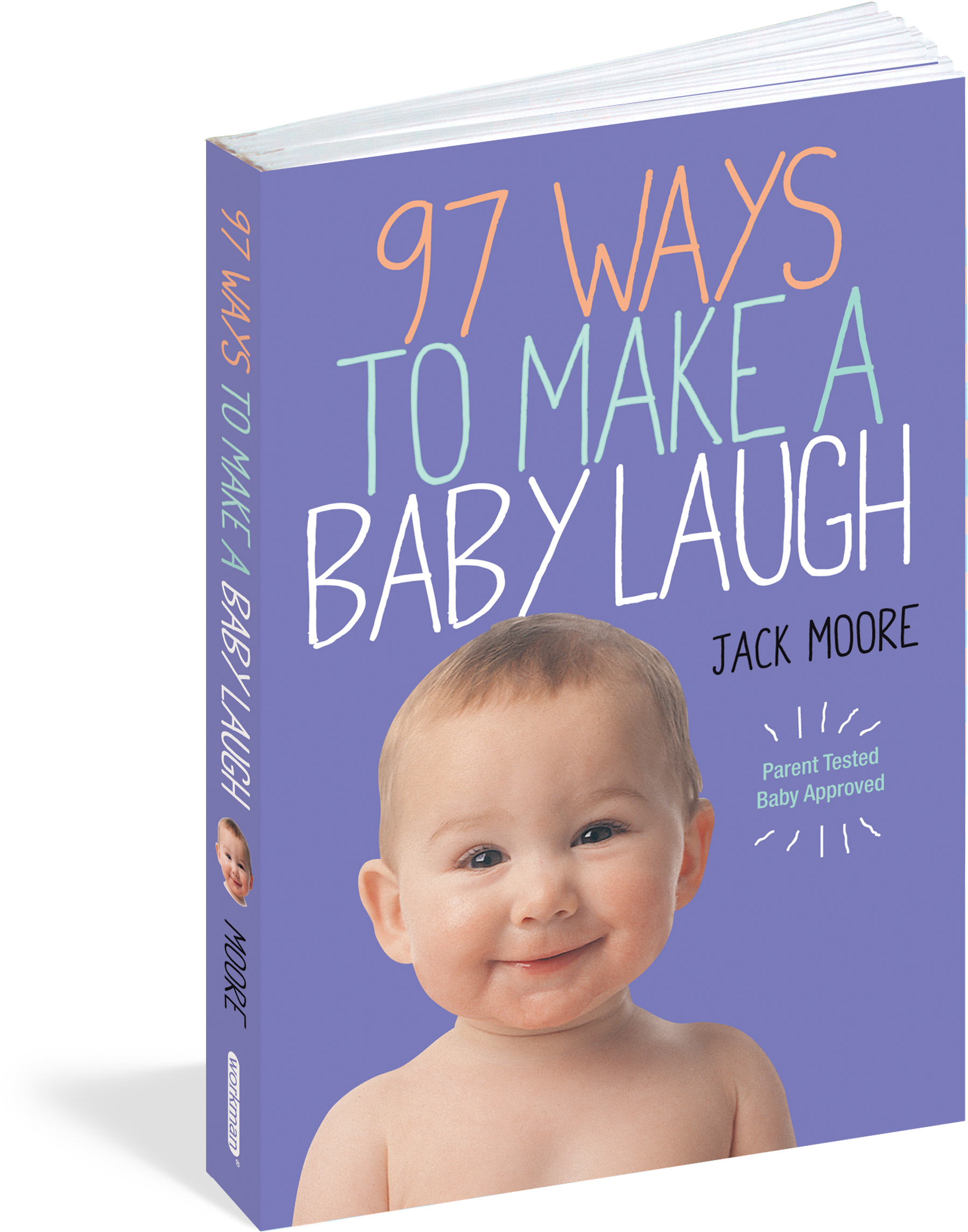 Cover - 97 Ways To Make A Baby Laugh Perback) (1950x2400), Png Download