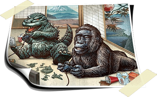 Skull Island Sería Un Proyecto Distribuido Por Universal, - Boss Battle T-shirt (600x372), Png Download