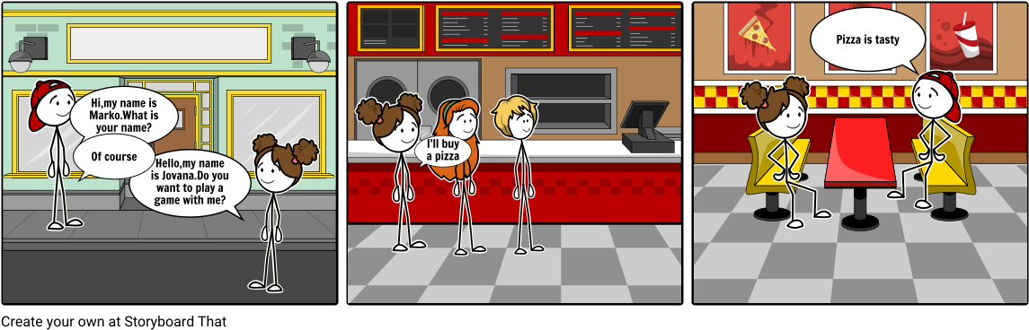 Pizza - Comics (1164x385), Png Download
