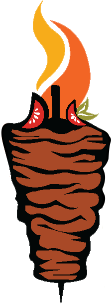 Baba Dari Mediterranean Grill - Kebab Clipart Png (225x610), Png Download