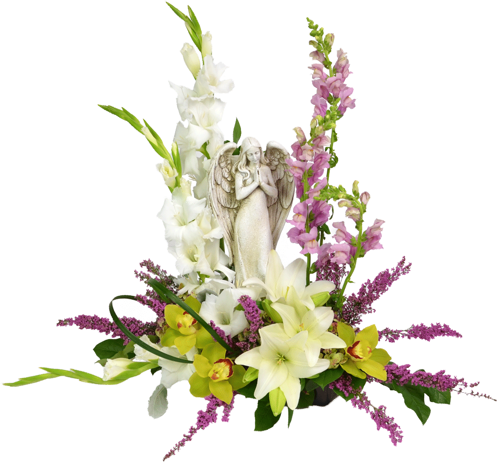 Arreglos Florales Con Gladiolos (1024x1024), Png Download