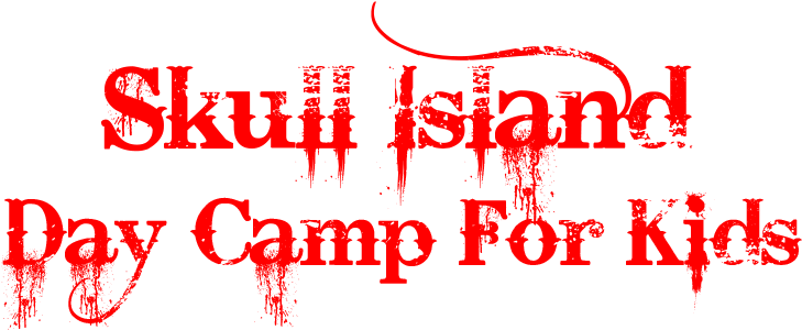 Skull Island Kids Day Camp - Summer Camp (796x310), Png Download