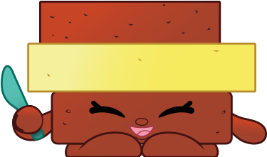 Toast T - Warm - Shopkins Chef Club Toast T Warm (576x495), Png Download