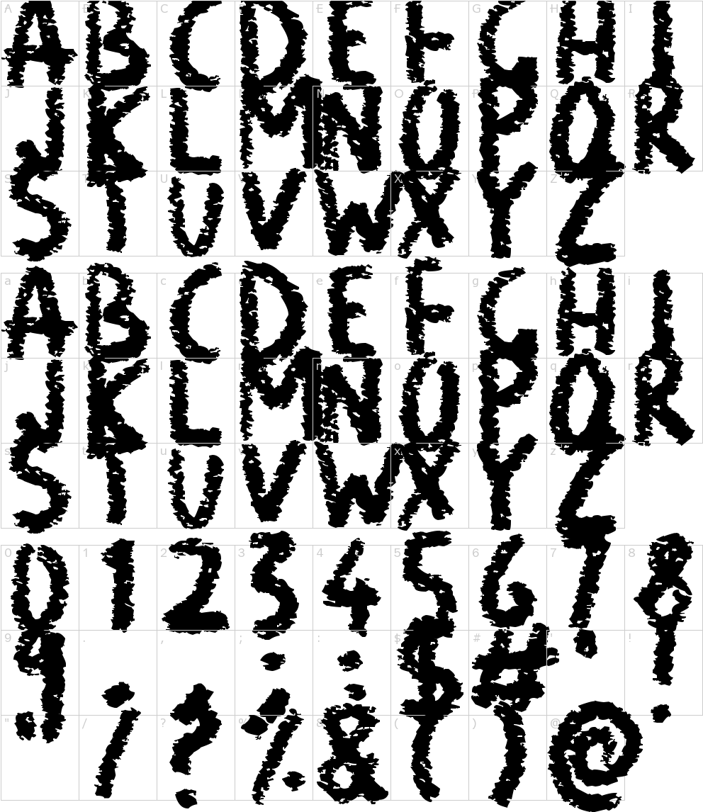 Font Characters (1000x1150), Png Download