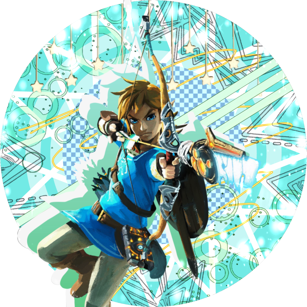 Zelda Breath Of The Wild Link Artwork (1024x1024), Png Download