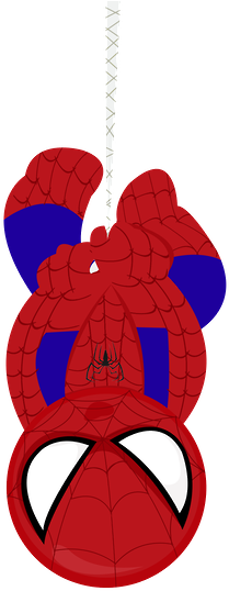 Super Heróis E Heroínas - Homem Aranha Baby Desenho (286x547), Png Download