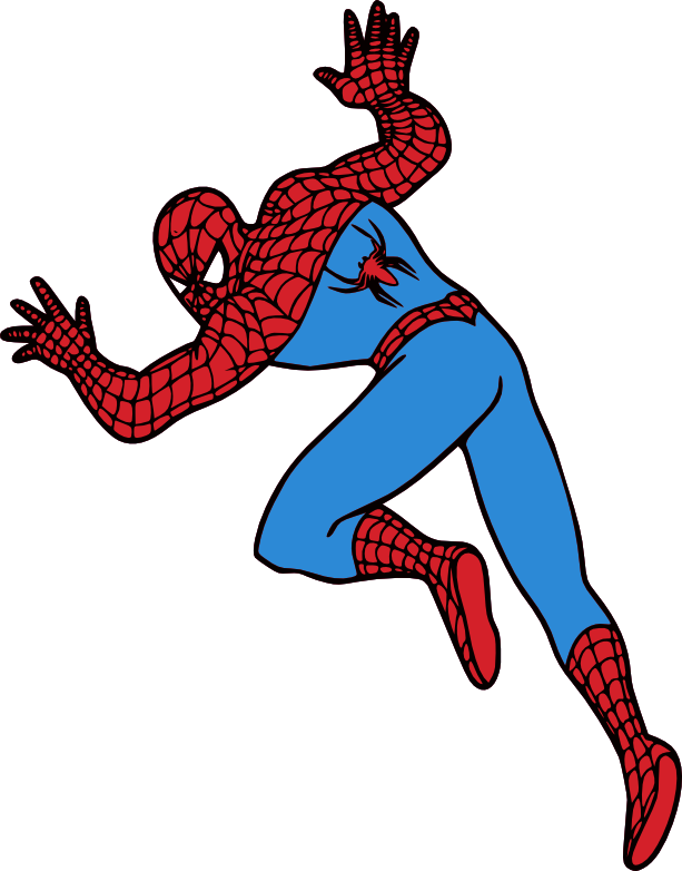 3774 Best Spider-man Web Of Legacy Images - Spiderman Clip Art (613x782), Png Download