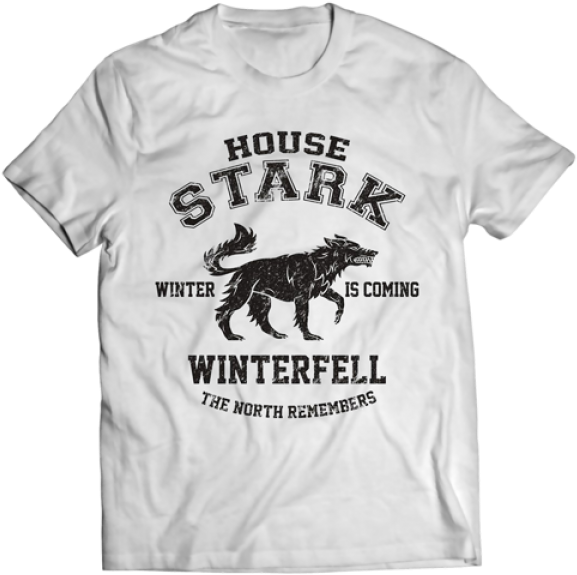 T Shirt Team Game Of Thrones (600x739), Png Download
