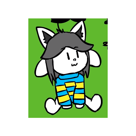 Temmie - Glitchtale Temmie (480x480), Png Download