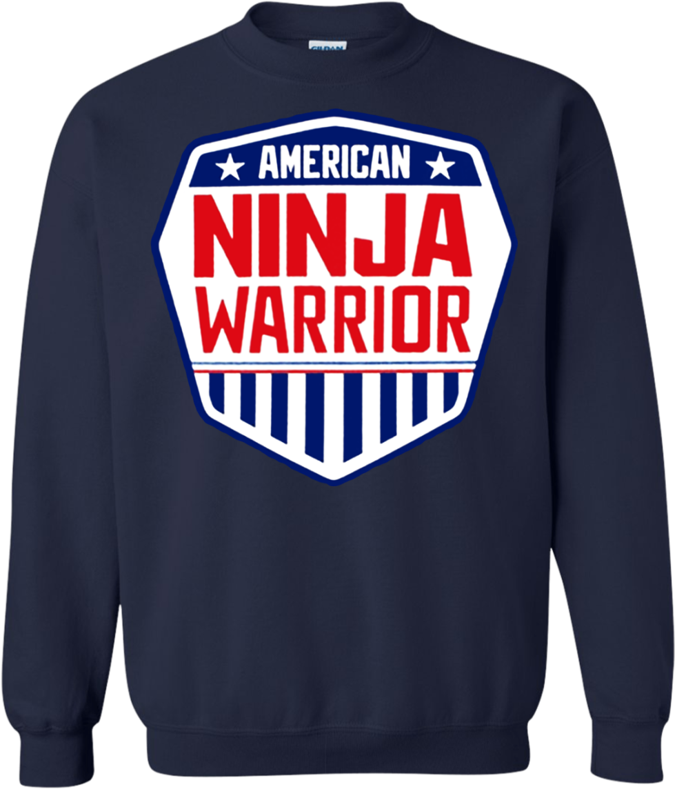 American Ninja Warrior Logo T Shirt Hoodie Sweater - American Ninja Warrior Finals 2017 (1155x1155), Png Download