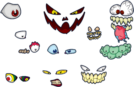 Monsters (450x305), Png Download