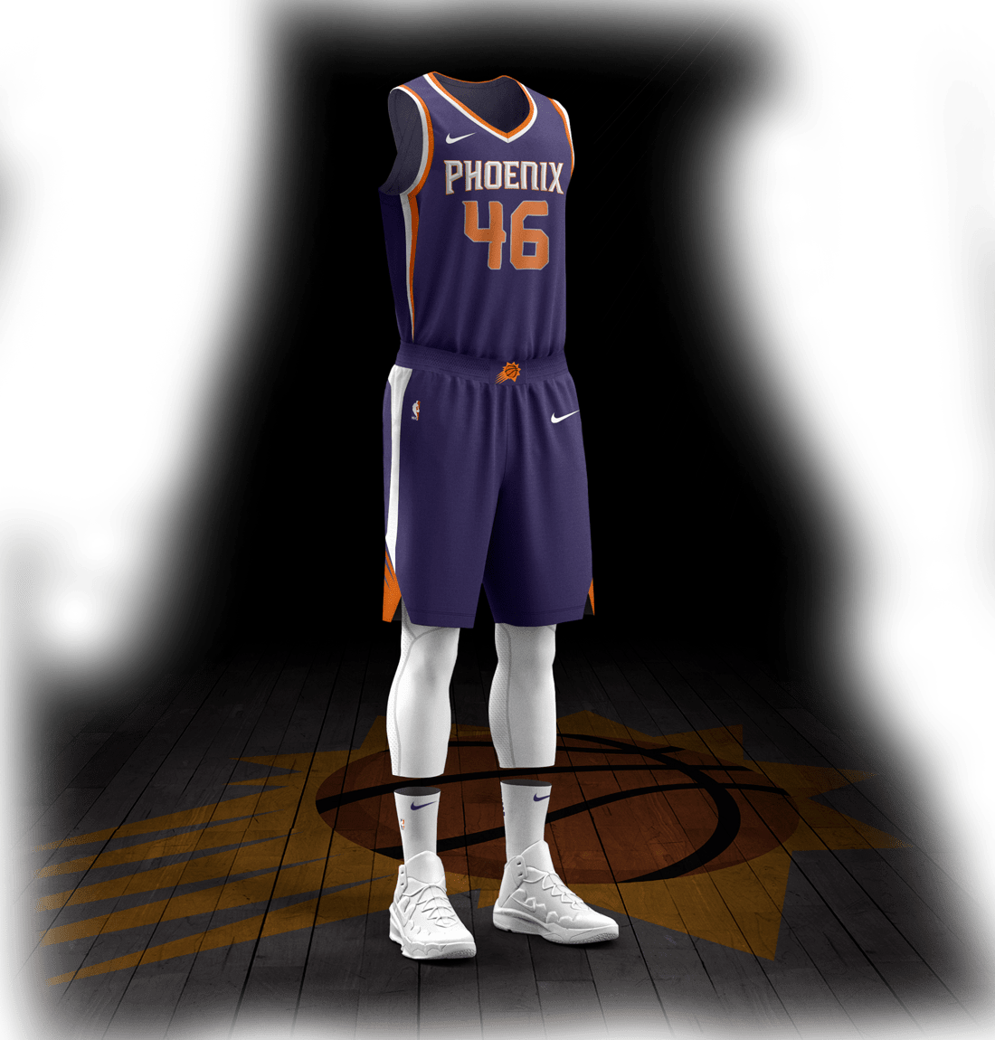 Suns Phoenix Is Going To Look Sharp This Season, And - City Edition Jerseys 2019 (1100x1150), Png Download