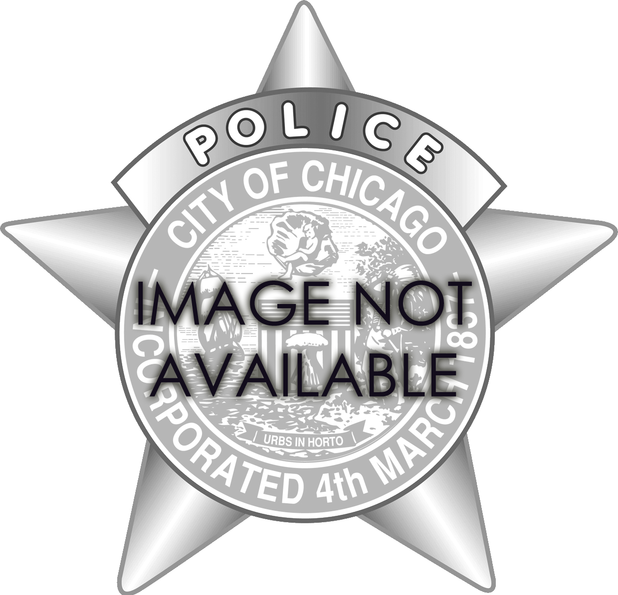 Chicago Police Investigator Star - Chicago Police Department Roblox (1239x1194), Png Download