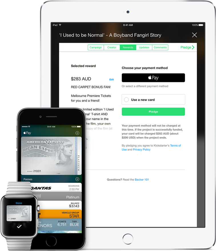 Apple Pay Is Now Available In Australia To Amex Users - Apple Pay (1022x878), Png Download