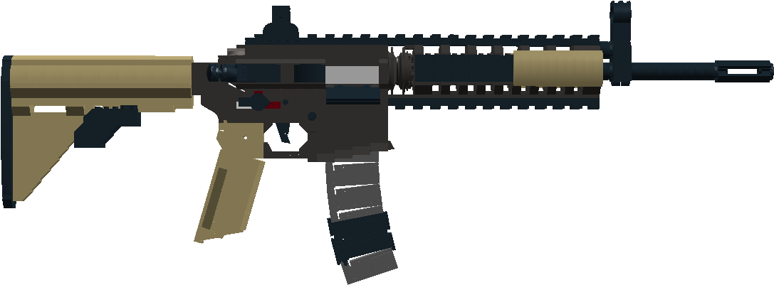 Colt Advanced Combat Rifle Bluejay Themeister Png Airsoft - Assault Rifle (1155x699), Png Download