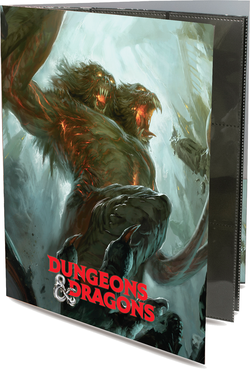 Ultra Pro D & D Character Folio-demogorgon - Ultra Pro Dungeons & Dragons Character Folio Demogorgon (822x1212), Png Download