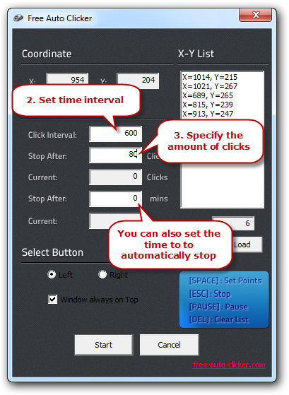 Repeat This Process On Every Place That You Want The - Auto Click Image Free (415x565), Png Download