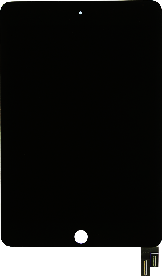 Ipad Mini 4 Glass / Digitizer / Lcd Assembly Repair - Ipad Mini 4 Lcd Black (1200x1200), Png Download