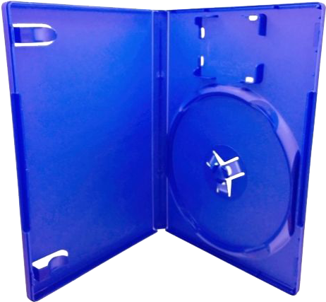Sony Playstation 2 Ps2 Blue Empty Replacement Game - Playstation 2 Dvd Case (475x456), Png Download