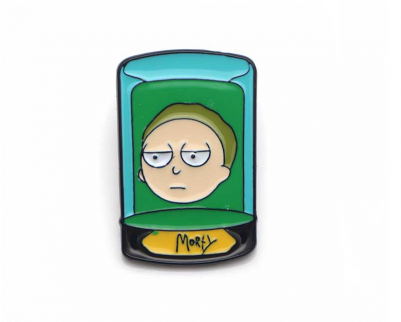 Rick And Morty - Brooch (400x400), Png Download