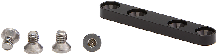 Single Connecting Piece With 4 Screws - Screw (1000x1000), Png Download