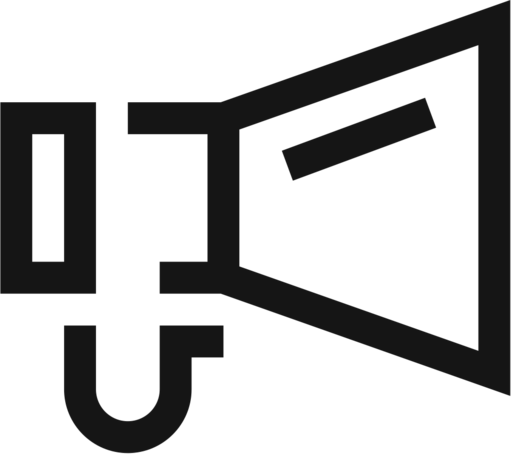 Megaphone,512x512 Icon - Icon (511x454), Png Download