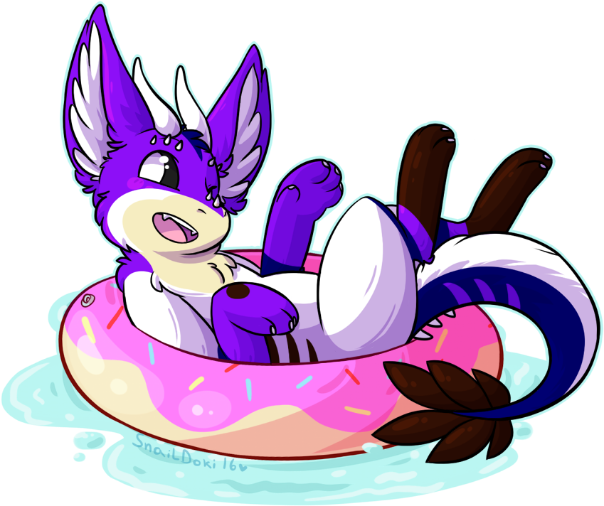 Tundra Floatie - Cartoon (875x735), Png Download