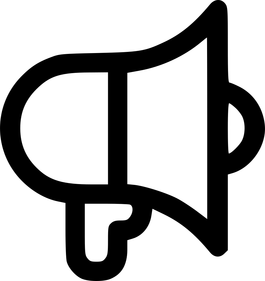 Megaphone Comments - Drawing (924x980), Png Download