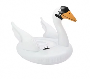 Intex Mega Swan Island Inflatable Pool Float 56287ep (600x315), Png Download